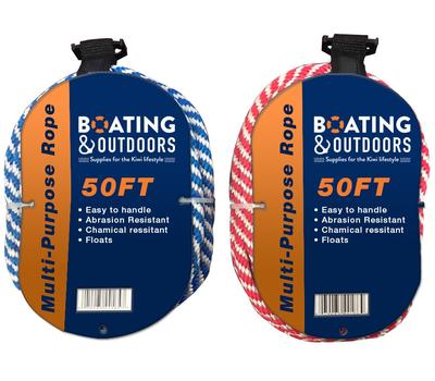 image of Boating and Outdoors 50 Ft Multipurpose Rope
